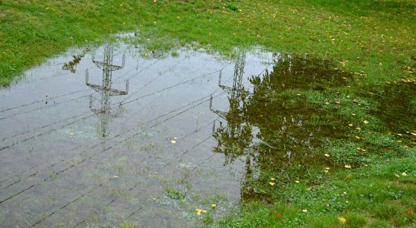 Flooded Yard Drainage Installation in Overland Park