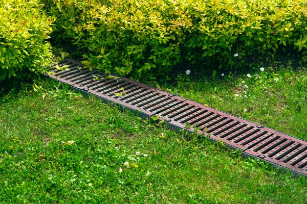 Yard Drainage Installation in Overland Park