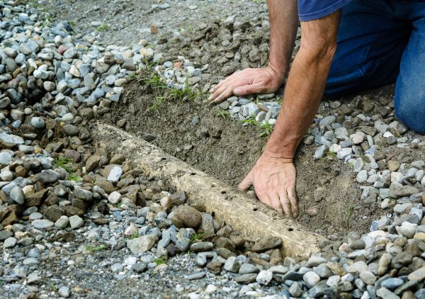 French Ditch Installation in Overland Park