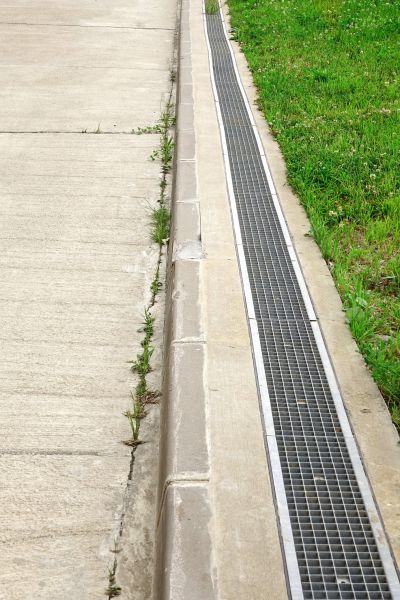 Concrete Drain Installation in Overland Park